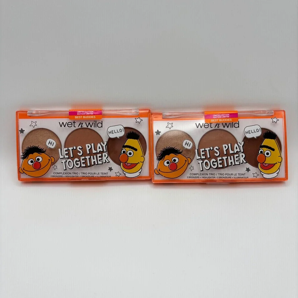 Wet n Wild Best Buddies Complexion‎ Trio Bronzer Highlighter Palette x2